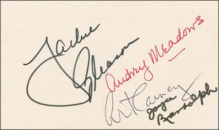 Lot #972 The Honeymooners Signatures - Image 1
