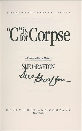 Lot #435 Sue Grafton Book - Image 1