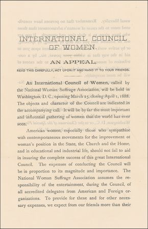 Lot #156 Susan B. Anthony Signed copy of the National Woman Suffrage Association Constitution, with addendum of detailed suggestions on how to increase membership, and an Anthony ALS about the landmark publication History of Woman Suffrage - Image 4