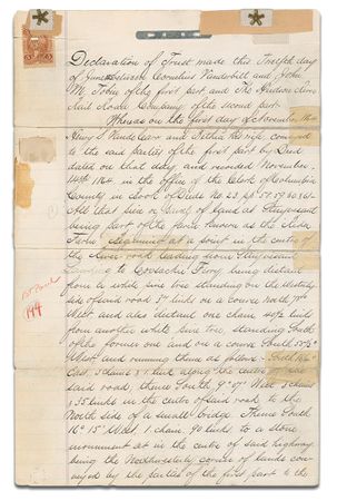 Lot #275 Cornelius Vanderbilt: Building his railroad empire - Image 2
