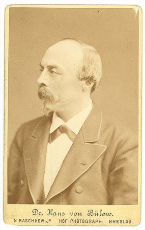 Lot #790 Hans von Bulow Signed Photograph - Image 2