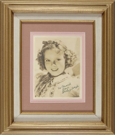 Lot #1110 Shirley Temple Signed Photograph - Image 1