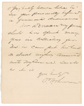 Lot #323 Philip H. Sheridan: “The points, motives, incidents as yet unknown to the people” - Image 3
