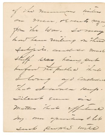Lot #323 Philip H. Sheridan: “The points, motives, incidents as yet unknown to the people” - Image 4