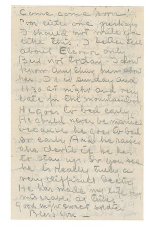 Lot #930 Greta Garbo: “PLEASE HEAVEN SEND MY SOLDIER BACK”: “Mountainboy” GRETA GARBO writes to lover GILBERT ROLAND - Image 1