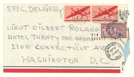 Lot #930 Greta Garbo: “PLEASE HEAVEN SEND MY SOLDIER BACK”: “Mountainboy” GRETA GARBO writes to lover GILBERT ROLAND - Image 3