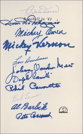 Lot #1182 Baseball Hall of Famers Book - Image 2