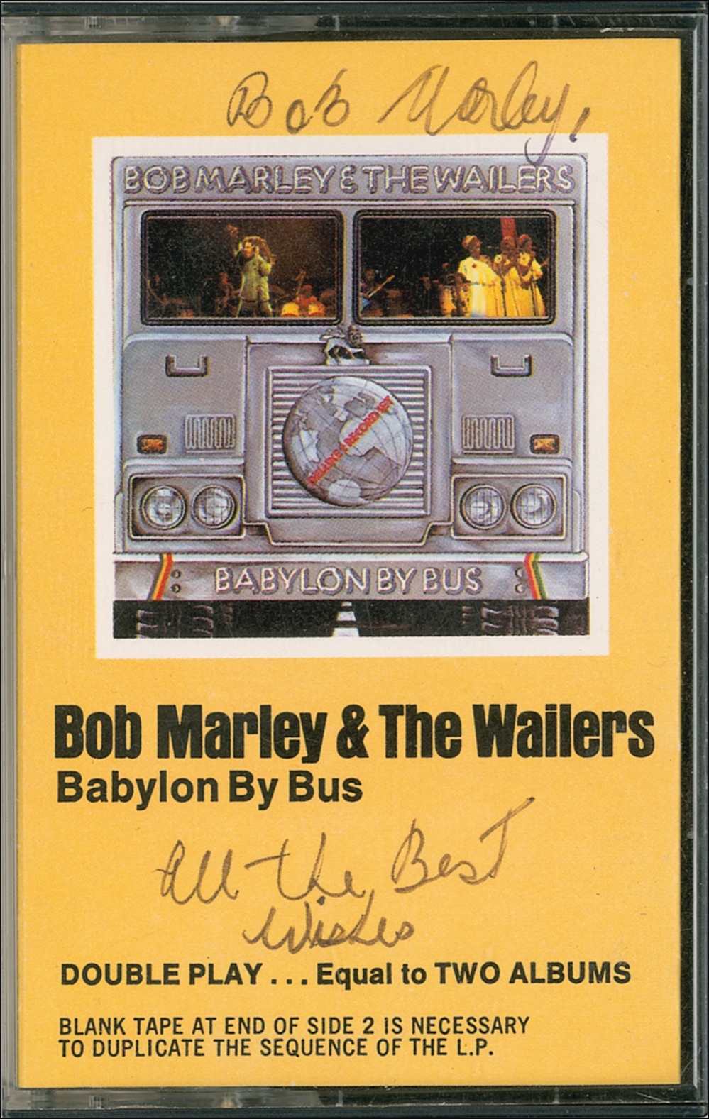 Bob MARLEY & The Wailers☆Babylon By Bus UK Island オリジナル