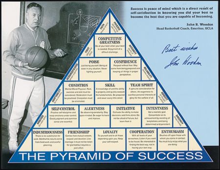 Lot #1557 John Wooden Group Lot - Image 1