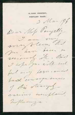 Lot #333 Joseph Lister Handwritten Letter Signed - Image 2