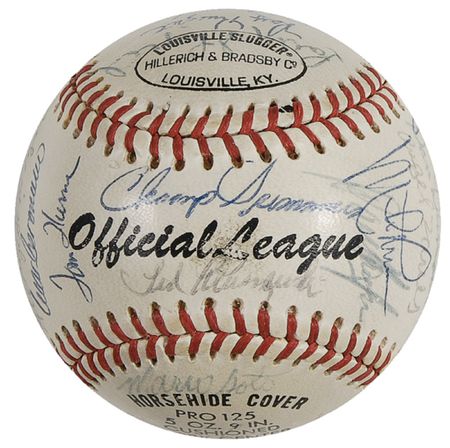 Lot #1395 Cincinnati Reds Baseball - Image 1