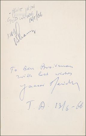 Lot #219 Menachem Begin and Yitzhak Shamir Book - Image 2