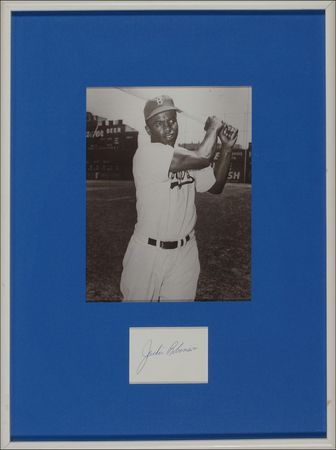 Lot #1513 Jackie Robinson Signature - Image 1