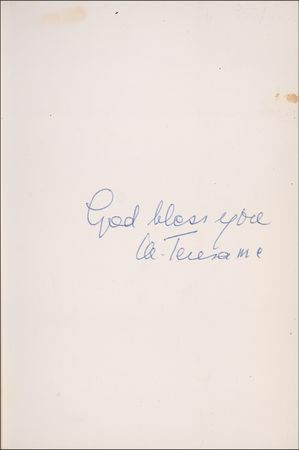 Lot #342 Mother Teresa Book - Image 1