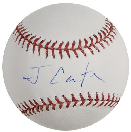 Lot #23 Jimmy Carter Baseball