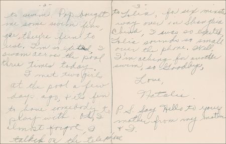 Lot #1339 Natalie Wood: “I’ve finally learned how to swim”: Child star confesses decades before her controversial drowning - Image 2