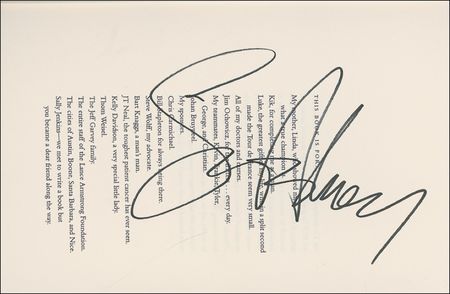 Lot #1362 Lance Armstrong Book - Image 1