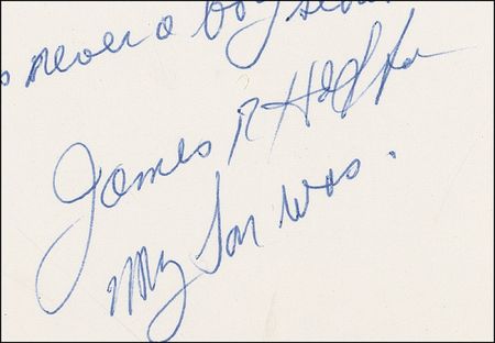 Lot #313 Jimmy Hoffa: “I was never a Boy Scout” - Image 2