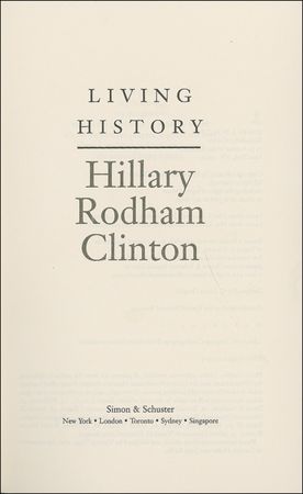 Lot #44 Hillary Clinton Book - Image 2