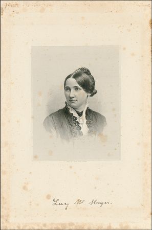 Lot #99 Rutherford B. and Lucy Hayes: RUTHERFORD and LUCY HAYES sign presidential-date engravings - Image 2