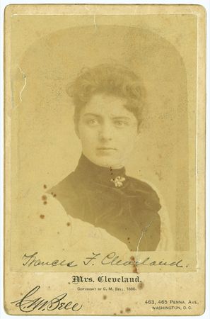 Lot #29 Frances Cleveland Signed Photograph