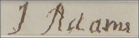 Lot #1 John Adams: Showcasing the elegant penmanship of American patriot John Adams - Image 2