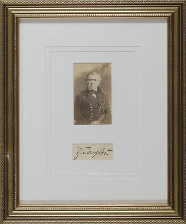 Lot #193 Zachary Taylor Signature - Image 1