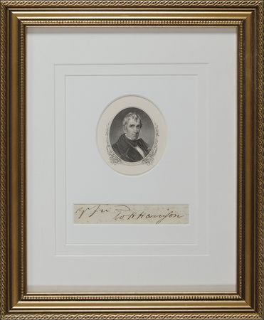 Lot #94 William Henry Harrison Signature - Image 1