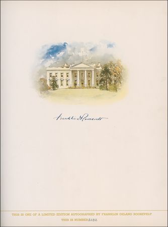 Lot #174 Franklin D. Roosevelt Book - Image 1