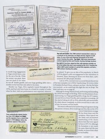 Lot #948 Elvis Presley: “The King” cuts a hefty check to good friend and original “Memphis Mafia” affiliate - Image 3