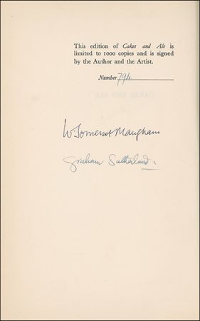 Lot #682 W. Somerset Maugham Book - Image 1