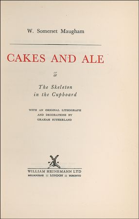 Lot #682 W. Somerset Maugham Book - Image 2