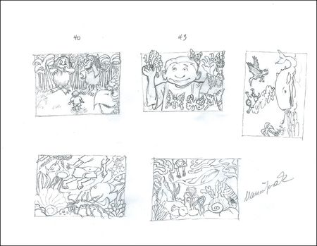 Lot #708 Maurice Sendak: SENDAK draws his ?Wild Things? for an award-winning advertising campaign - Image 1