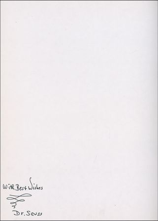 Lot #709 Dr. Seuss Book - Image 1