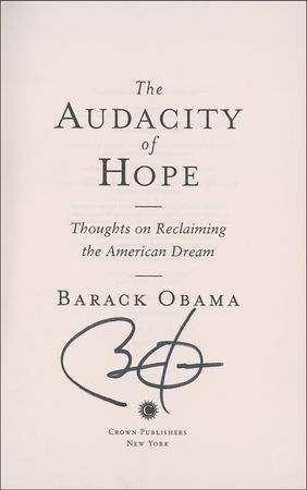 Lot #142 Barack Obama Book - Image 1