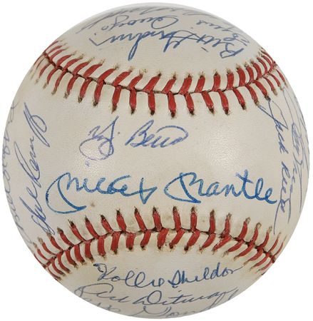 Lot #1497 NY Yankees Baseball - Image 1