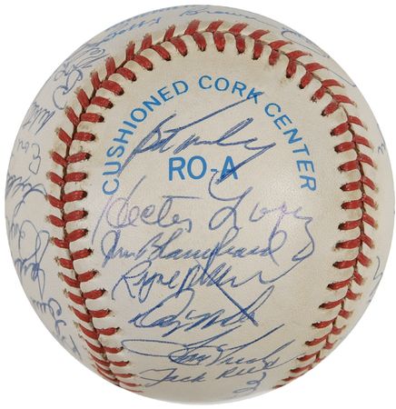 Lot #1497 NY Yankees Baseball - Image 3