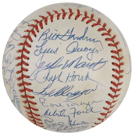 Lot #1497 NY Yankees Baseball - Image 4