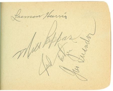 Lot #1366 Baseball Autograph Album Baseball - Image 1