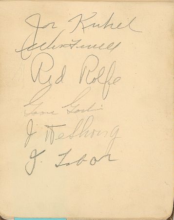 Lot #1368 Baseball Autograph Album Autograph Album - Image 1