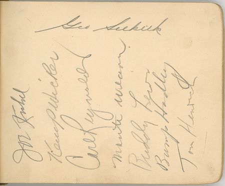 Lot #1368 Baseball Autograph Album Autograph Album - Image 2