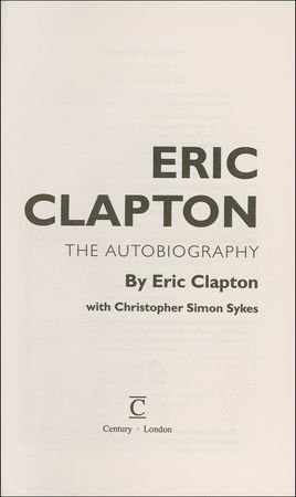 Lot #807 Eric Clapton Book - Image 2