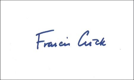 Lot #393 James Watson and Francis Crick Signatures - Image 2