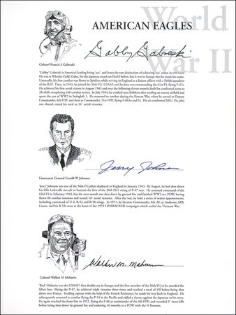 Lot #481 Air Force: Thirty-nine American aviators sign a definitive history of the United States Air Force - Image 2