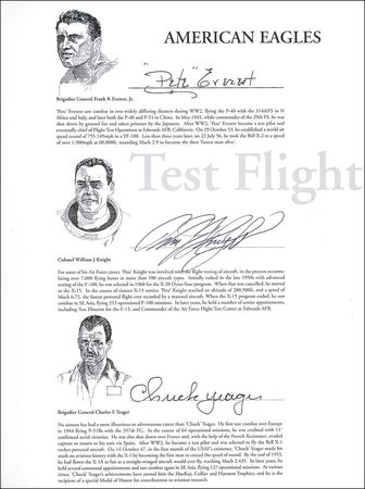Lot #481 Air Force: Thirty-nine American aviators sign a definitive history of the United States Air Force - Image 4