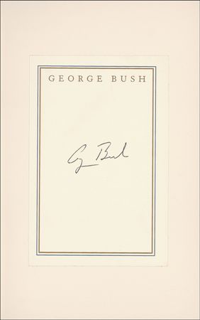 Lot #19 George Bush Book