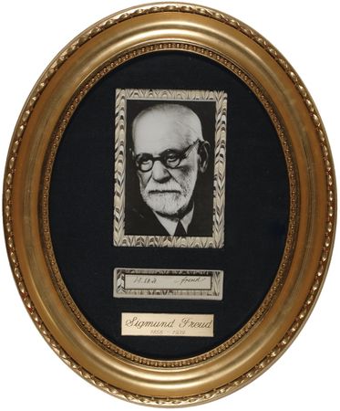 Lot #282 Sigmund Freud Signature - Image 1