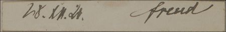Lot #282 Sigmund Freud Signature - Image 2