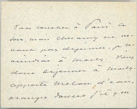 Lot #641 Alexander Dumas (fils) Handwritten Letter Signed - Image 2