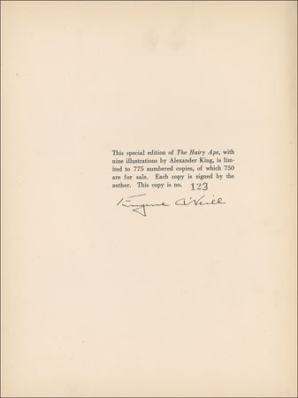 Lot #692 Eugene O’Neill Book - Image 1